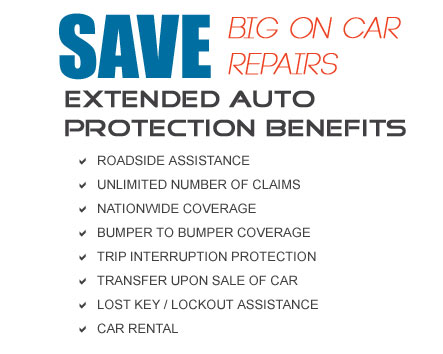 california extended used car warranty